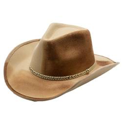 Vintage Country Western Cowgirl Geflochtenes Band Cowgirl Party Requisiten Headwaer Geschenke von Oxxggkao