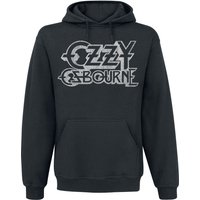 Ozzy Osbourne Kapuzenpullover - Vintage Logo - S bis XXL - für Männer - Größe S - schwarz  - Lizenziertes Merchandise! von Ozzy Osbourne