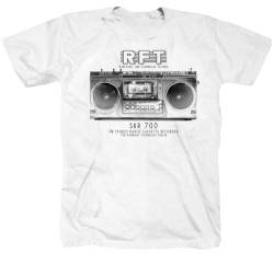 P-T-D RFT SKR 700 Radio Ostdeutschland Trabant Simson Wartburg MZ Moped DDR Shirt T-Shirt XL, Weiß von P-T-D