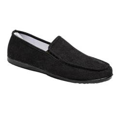 PACKOVE 1 Paar Herren-Slip-on-Schuhe Herrenschuhe Freizeitschuhe herrenturnschuhe Sneakers Men Schuhe Männer Sohlenschuhe Männerschuhe leichte Schuhe Sohle: Polyurethan Black von PACKOVE