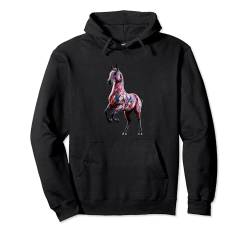 Anime-Pferd, niedlich, Tattoo der japanischen Anime-Kunst, lustiges Design Pullover Hoodie von PALI SPA