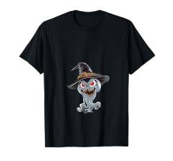 Halloween Gruseliger gruseliger Geist für Jungen Mädchen Männer Frauen Party T-Shirt von PALI SPA