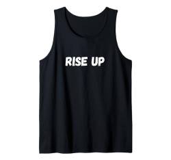 Rise Up Motivation für Männer Frauen Jungen Mädchen Tank Top von PALI SPA