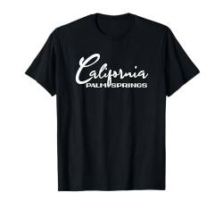 Palm Springs California Beach Vintage Throwback-Sommer T-Shirt von PALM SPRINGS RETRO KLASSISCHER VINTAGE KALIFORNIEN