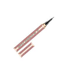 PAMINGONO Wasserdichter Flüssiger Eyeliner Schwarz Präziser Make Up Stift Schnell Trocknend 1 Stück Glatt Und Langanhaltend Für Frauen 3# Rote Koralle Orange von PAMINGONO