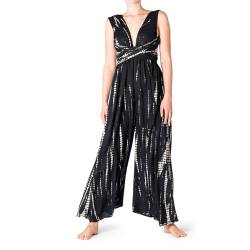 PANASIAM Infinity Dress Pants TieDy, Black White, M von PANASIAM