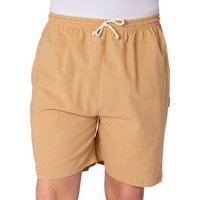 PANASIAM Strandshorts kurze Hose aus 100% Baumwolle Basic Stoffhose mit Taschen & Gummibund Sommerhose Sweatshorts Casual Loungewear Wellnesshose Strandshorts von PANASIAM