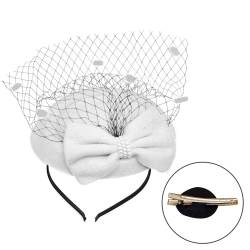 Frauen Bowknot Fascinator Stirnbändern Clip Hochzeits Party Kopfbedeckung Haarteile Fascinator Hüte Verschiedene Frisuren von PASHFSA