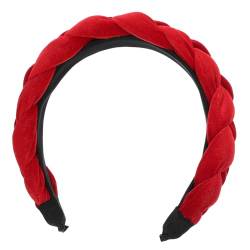 PATKAW Stirnband drehen haarband hair-band haar band haustuch headpiece Haarnadel-Stirnband Spa-Stirnband Stirnbänder Bands rotes stirnband damen stylisches, geschwollenes Stirnband Stoff von PATKAW