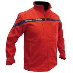 Patrol Equipement - Blouson softshell Sécurité Incendie SSIAP rouge 2XL - DCA - Rouge von PATROL EQUIPEMENT