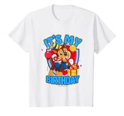 Kinder PAW Patrol Geburtstag It's My Birthday Cute Chase Logo T-Shirt von PAW PATROL