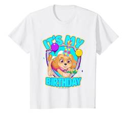 Kinder PAW Patrol Geburtstag It's My Birthday Cute Skye Logo T-Shirt von PAW PATROL