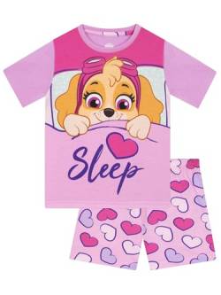 PAW PATROL Schlafanzug | Skye Schlafanzüge Für Mädchen | Mädchen Pyjama | Rosa 128 von PAW PATROL