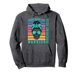 Polyzystisches Ovar-Syndrom PCOS Awareness Messy Bun Support Pullover Hoodie von PCOS Awareness products (Lwaka)