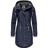 PEAK TIME Regenjacke L60042 stylisch taillierter Regenmantel für Damen von PEAK TIME