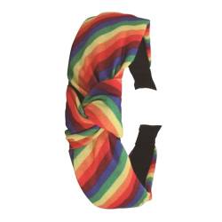 LGBTQ Haar-Accessoires, Regenbogen-Stirnband, Haarband, auffällig, Stirnbänder für Kostümpartys und Versammlungen von PEVive