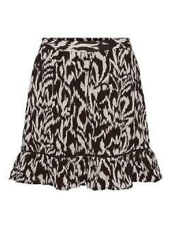 PIECES Damen Pcjeanita Hw Skirt Rock, Mole/Aop:graphic, M EU von PIECES