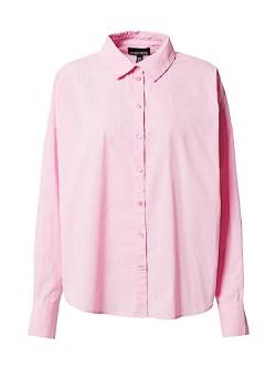 PIECES Bluse Damen, Begonia Pink, M von PIECES