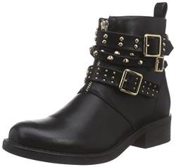 Pieces Damen Psvalora Boot Studs Blk Schlupfstiefel, Schwarz (Black), 37 von PIECES