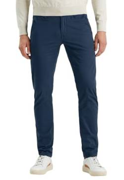 PME Legend Herren Chinohose Twin WASP Chino - Regular Fit - Blau Beige Grün, Größe:32W / 36L, Farbe:Blue 5281 von PME Legend