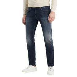 PME Legend Herren Jeans NIGHTFLIGHT - Regular Fit - Blau - Dark Clean Blue, Größe:32W / 32L, Farbe:True Winter Blue TWB von PME Legend