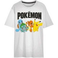 POKÉMON T-Shirt Kurzarmshirt für Kinder Weiches und Atmungsaktives Baumwoll-T-Shirt von POKÉMON