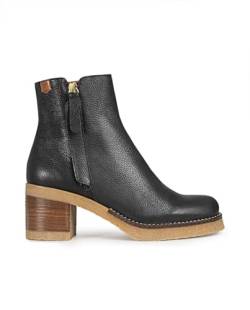 POPA Damen Botín Billy Piel Oxford-Stiefel, Schwarz, 37 EU von POPA