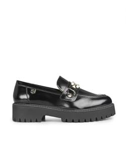 POPA Damen Mocasín Ardosa Antik Slipper, Schwarz, 41 EU von POPA