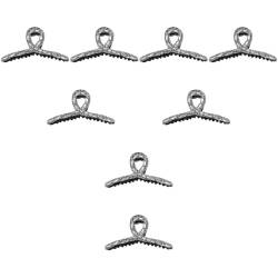 POPETPOP 8st Haarnadel Bananenclips Für Haare Große Haarspange Kieferklemme Haarspangen Pferdeschwanz-haarspange Klemmbackenclip Riesiger Krallenclip Strasssteine Diamant Haarschmuck Damen von POPETPOP