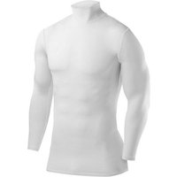 POWERLAYER Langarmshirt Jungen Kompressionshirt mit langen Ärmeln - PowerLayer, weiß (1-tlg) von POWERLAYER