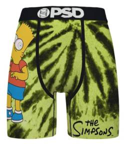 PSD Herren Bart Simpson Boxershorts, Multi, M, Multi | Bart Simpson, Medium von PSD