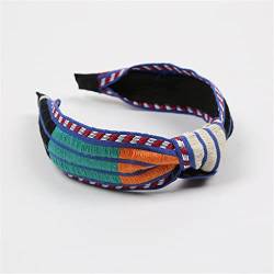 Haarnadel im ethnischen Stil, gestricktes Damenstirnband, Retro-Stirnband, süßer und vielseitiger Haarschmuck Schönheit von PSVOD