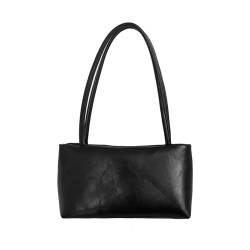 PTILSERY Damen Achseltasche PU-Leder Schultertasche Große Kapazität Handtasche Koreanischer Stil Unterarmtasche Shopping Dating Tasche für den täglichen Gebrauch von PTILSERY