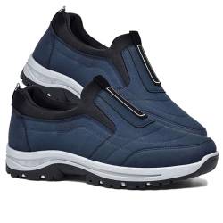 PTKG Orthopädische Turnschuhe Damen Freizeitschuhe Weite Passform Schuhe Atmungsaktive Orthopädische Leichte Schuhe Bequeme Extra Weite Laufschuhe,Dark Blue,46/280mm von PTKG