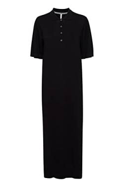 PULZ JEANS PZSARA Damen Strickkleid Feinstrickkleid Kleid Loose-Fit, Größe:L, Farbe:Black Beauty (193911) von PULZ JEANS