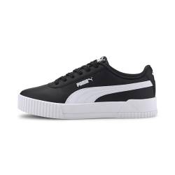 PUMA Damen Carina L Turnschuhe, Schwarz Puma Black Puma White Puma White, 37 EU von PUMA