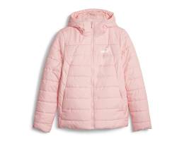 PUMA Damen Ess Hooded Padded Jacket Casual Jacket 84894063 Pink, Peach Smoothie, M von PUMA