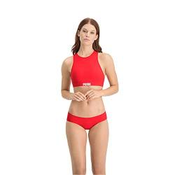 PUMA Damen Swim Women's Hipster Bottom Unterwäsche, Rot, L EU von PUMA