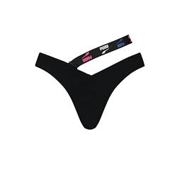 PUMA Damen V-shape Brief Bikini Bottoms, Black Combo, XL EU von PUMA