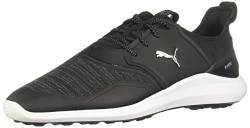 PUMA Herren Ignite Nxt Lace Golfschuh, Black Silver Weiß, 40 EU von PUMA