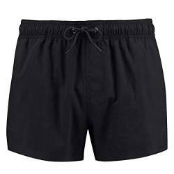 PUMA Herren Badehose Badeshorts Logo Short Length Swim Shorts, Farbe:Black, Bekleidungsgröße:M von PUMA