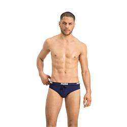 PUMA Herren Puma Logo zwembroek voor heren Swim Briefs, Navy, M EU von PUMA