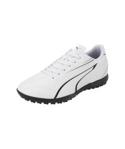 PUMA Herren Vitoria TT Soccer Shoe, White Black, 44 EU von PUMA