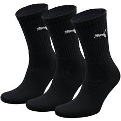 PUMA Herren Crew Socken, Schwarz, 47 EU von PUMA