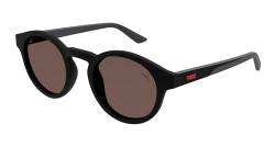 PUMA PU0428S-003 49 Sunglass Unisex Injection Sunglasses, Schwarz, 49mm, Schwarz von PUMA