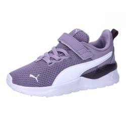 PUMA Jungen Unisex Kinder Anzarun Lite AC Inf Sneaker, Pale Plum White-Midnight Plum, 23 EU von PUMA