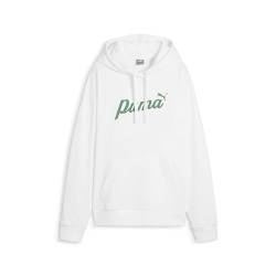 PUMA Unisex ESS+ Blossom Script Hoodie Tr Schweiß, weiß, S von PUMA