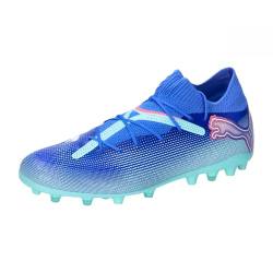 PUMA Unisex FUTURE 7 PRO MG Soccer Shoe, Bluemazing White-Electric Peppermint, 40 EU von PUMA