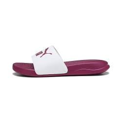 PUMA Unisex Popcat 20 Slide-Sandalen, Puma White Pinktastic, 38 EU von PUMA