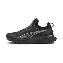 Puma Herren Trail Running Schuhe Voyage Nitro GTX 195167 Puma Black-Metallic Silver 44.5 von PUMA